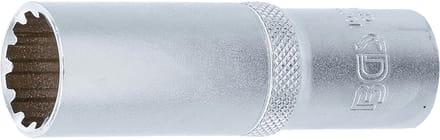 BGS Dopsleuteldop Gear Lock, diep - 1/2 - 17 mm