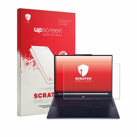 upscreen - Screenprotector voor Lenovo Legion 7a Gen 11 16" - Folie Beschermfolie transparant