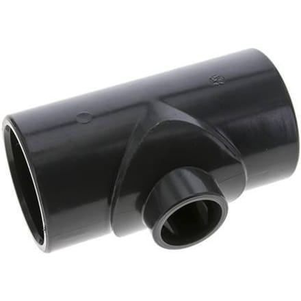 PVC Adapter T-stuk Lijmmof 63 tot 32mm