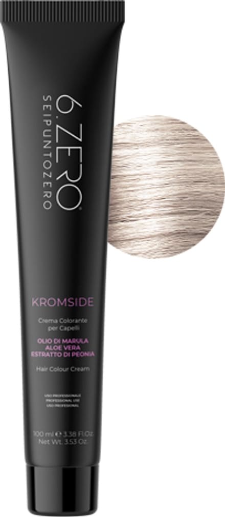 KROMSIDE – Crema colorante para el cabello 100 ml – 6.ZERO – Color 10,23