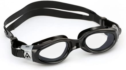 Zwembril Compact - Zwemmasker - Waterfitness Training - 180 Graden Zichtveld - One Size - Wit