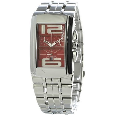 Montre CHRONOTECH CT7018B-05M. Quartz, Couleur rouge. Unisexe.