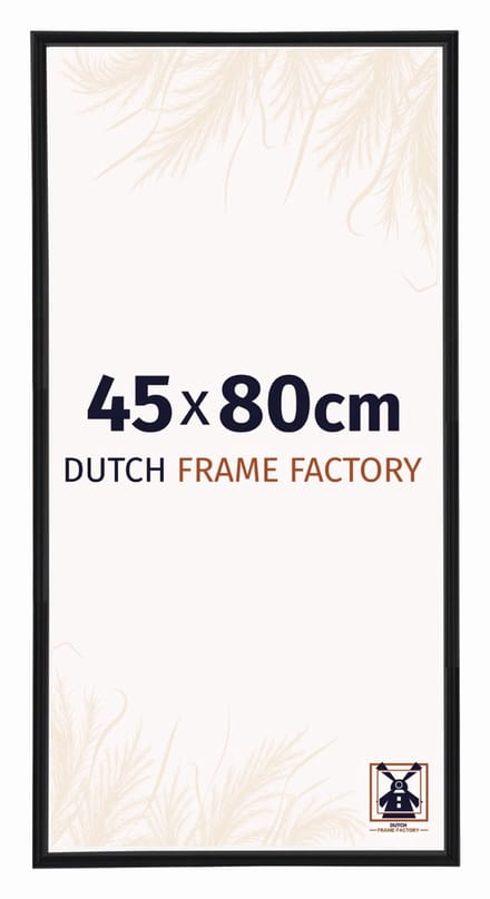 Fotolijst 45x80 cm - Kunststof - Zwart Mat - Angers