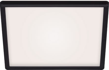 BRILONER SLIM - LED Plafonniére - plafondlamp - 4000K - 18W - wit-zwart