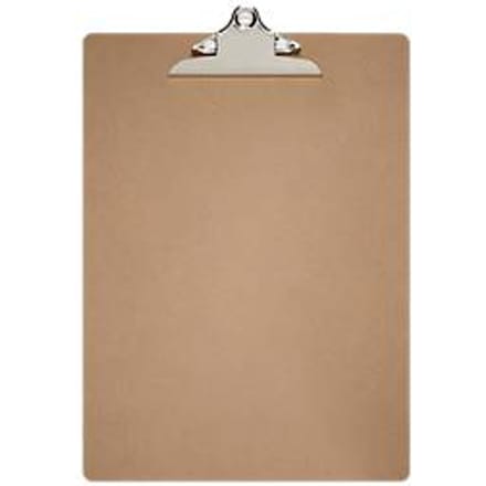 Schrijftablet MAULclassic, A3 liggend formaat, nostalgische klem, hardhout, bruin