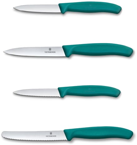 Victorinox Swiss Classic Keukenset 4-delig - Groen - RVS/pp