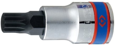 King Tony Spline Dop Dop M6 1/2" 60mm - Kwaliteit Gereedschap