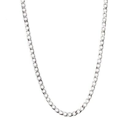 Go Dutch Label Ketting Schakel Zilver N1304-1