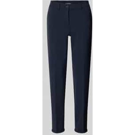 Stoffen broek met vaste omslag, model 'RENIRA' Model 'RENIRA'
