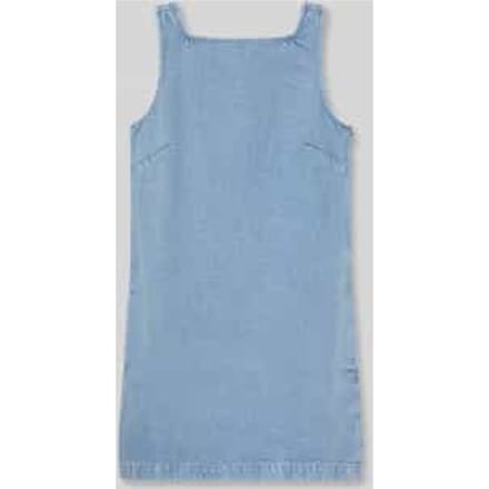 Mini denimjurk van puur katoen