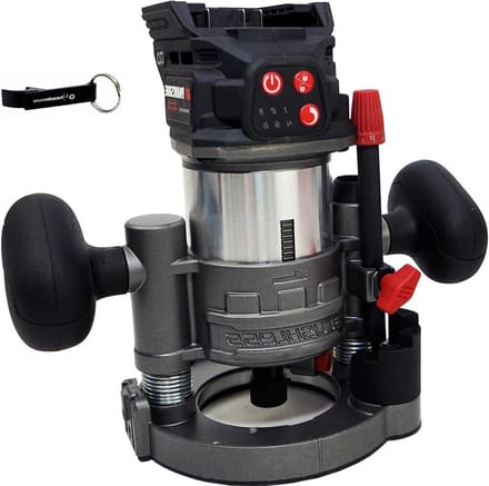 Accu Multifrees - Handfrees - Precisie Frezen - Borstelloze Motor - ca. 21 cm - Zwart