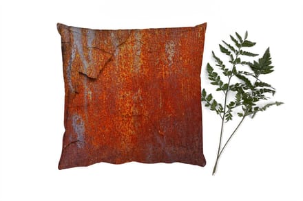 Sierkussens - Kussentjes Woonkamer - 60x60 cm - Industrieel - Staal - Roest