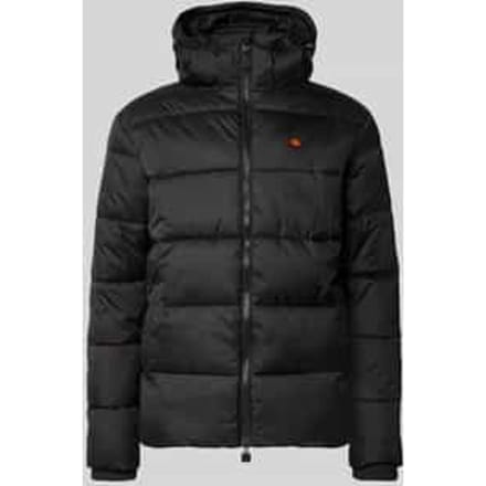 Regular fit gewatteerd jack met logostitching, model 'Paddero'