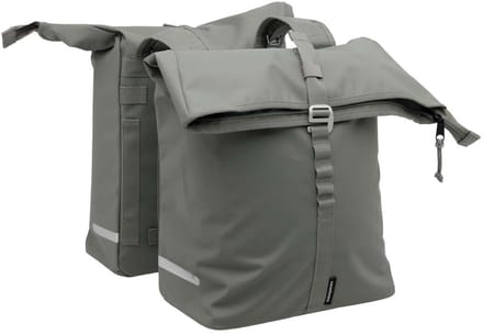 New Looxs fietstas dubbel Cantos groen 36L