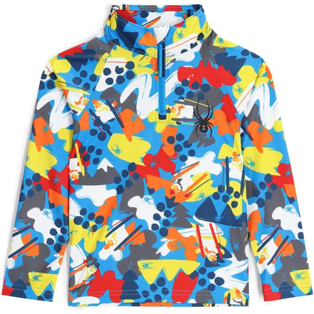 Kinderski jas 1/2 ritssluiting Spyder Glacial