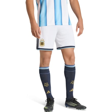 Adidas Argentina Korte Broeken Heren - Wit - Maat L - Poly Mesh