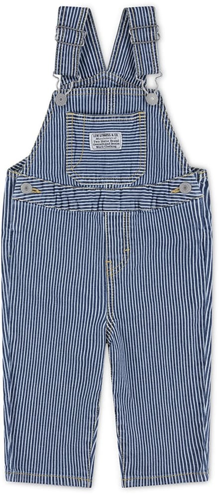 Levi´s ® Kids Railroad Stripe Playsuit Blauw 3 Months Jongens