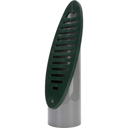 Tuinafvoer Emitter PVC Afneembaar Rooster Schuin Aflopend Tuinafvoer voor Afvoersysteem Groen black