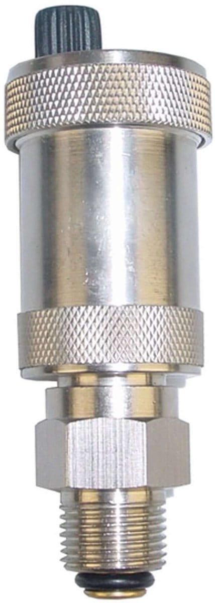 Riko Vlotterontluchter met Waterslot 3/8 Inch - Vernikkeld