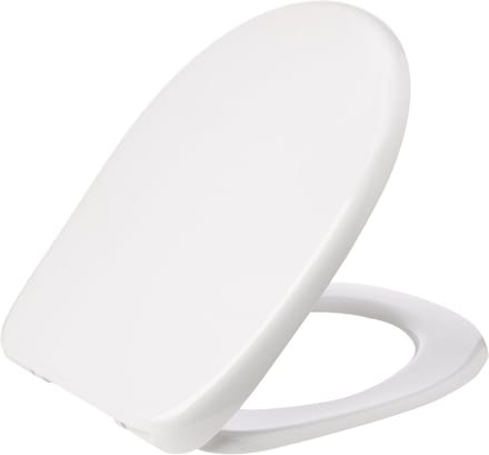 Afneembare WC-bril met Softclose Mechanisme, Universele Pasvorm, Wit