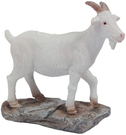 PIA Soft Toys - Geit - 8,5 cm - Decoratief beeld