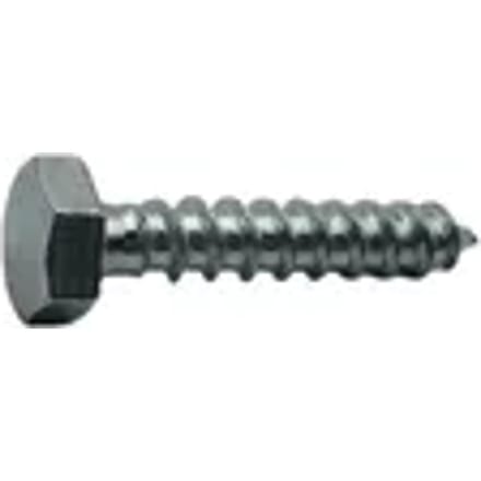 Sencys Houtdraadbout M6x30mm Per 10 Gegalvaniseerd