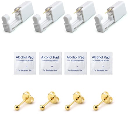 Allecto - Oorpiercingset - Pistool voor oorpiercings - Veilig en