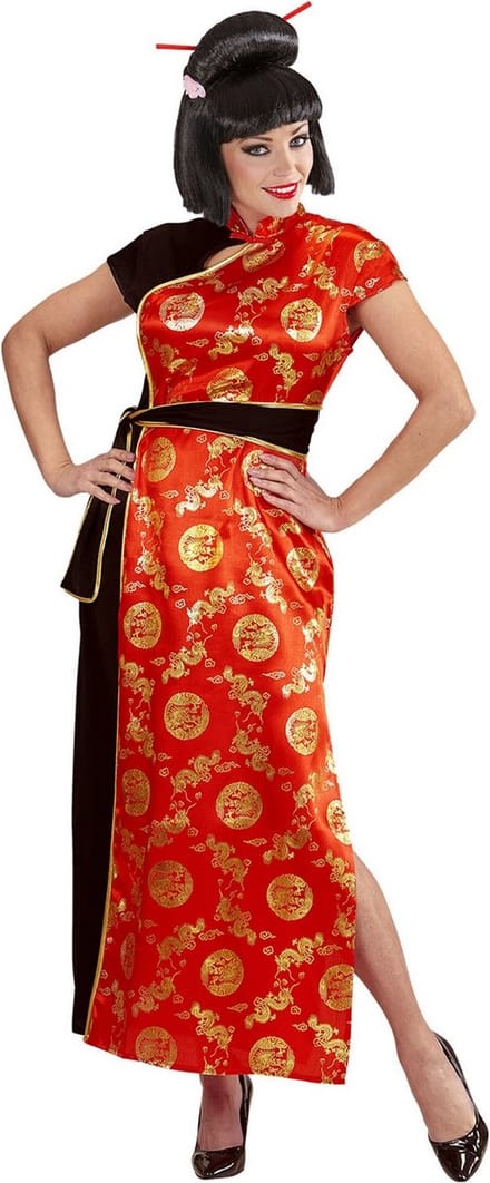 Aziatisch & Indisch Kostuum| Vrouw | Large | Carnaval kostuum | Verkleedkleding