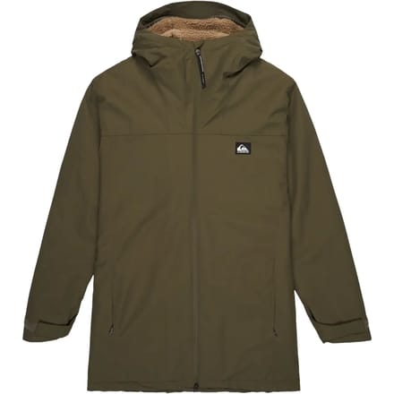 Quiksilver Overcast 3k Parka Groen M Man