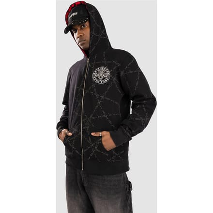 Affliction Iron Briar Hoodie zwart