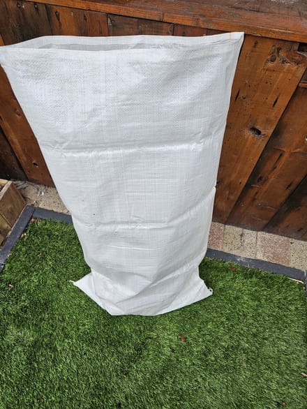 Puinzakken met plastic inlijner