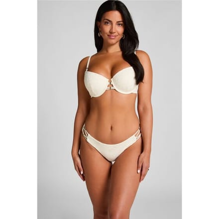 Hunkemöller Bikinibroekje Crochet Wit