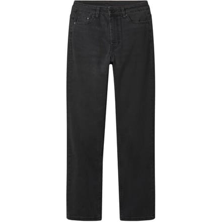 ESMARA Dames thermojeans - Straight fit (Zwart, 46)