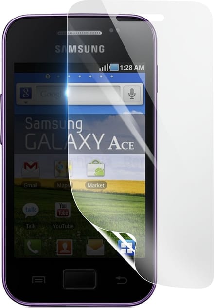 3mk, Geschikt voor Samsung Galaxy Ace S5830, Schokbestendige Hydrogel Screenprotector, Transparant
