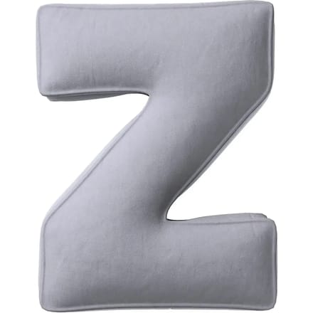 Kussen letter z Yellow Tipi Posh Velvet