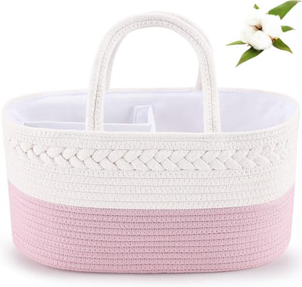 Luier Caddy voor Baby - Opbergbak voor Kinderkamer en Auto Organizer