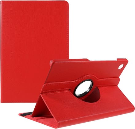 Coverup Tablethoes geschikt voor Samsung Galaxy Tab A9 Plus Hoesje - 360° Rotating Book Case - Rood
