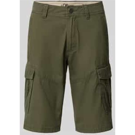 relaxed fit cargoshorts van puur katoen model 'FILE'