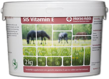 SIS Vitamin E 2 kg - Horse Adds Paardensupplementen