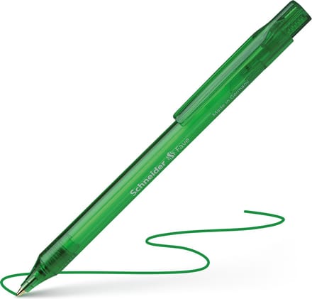 Schneider balpen - Fave - groen - penpunt M - S-130404