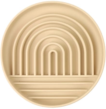 Slowfeeder hond - Bloom Curv - Anti-schrokbak - Creme