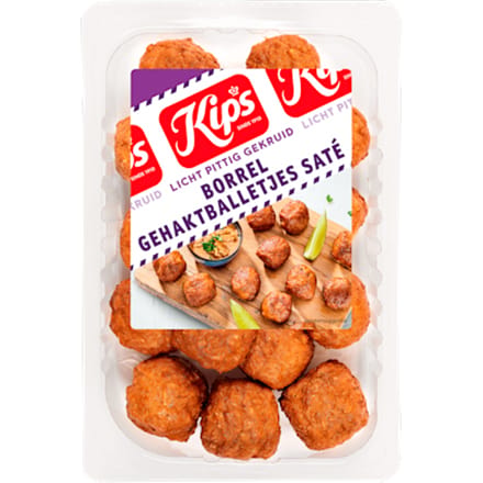 Saté gehaktballetjes