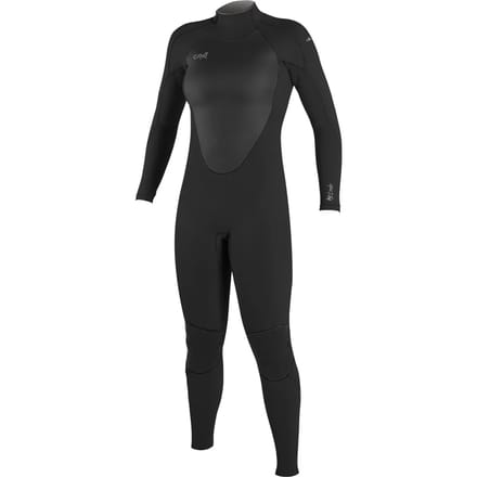 O'Neill Dames Epic 4/3mm Rug Ritssluiting Wetsuit - Black