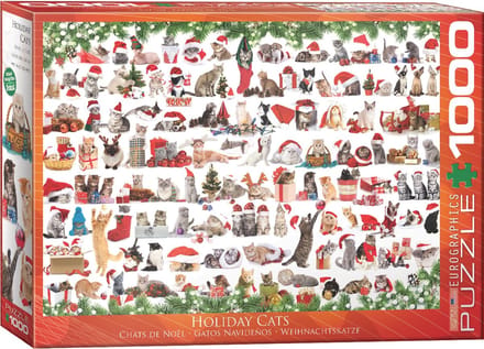 Holiday Cats (1000 stukjes) - Puzzel