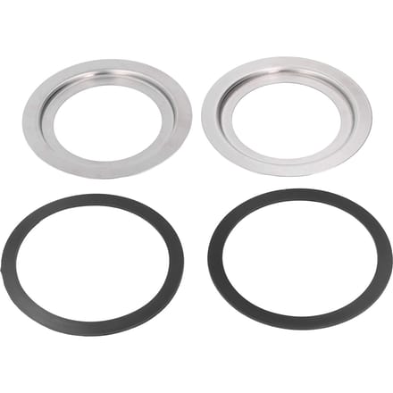 140mm Voedselafvalvermaler Adapter 140 naar 110mm Diameter RVS Spoelbak Voedselafvalvermaler white