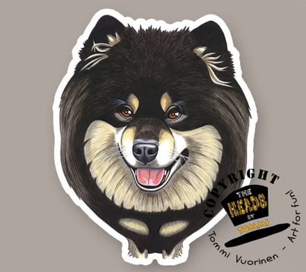 Magneet Hond Finse Laphond
