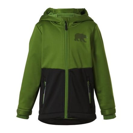 LUPILU Kinder softshell jas (Groen, 98/104)