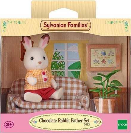 Sylvanian Families 5013 Set Vader Chocoladekonijn (sofa) Speelsets