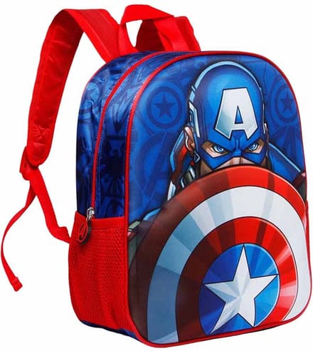 The Avengers - Rugzak - 3D - Captain America - 31cm