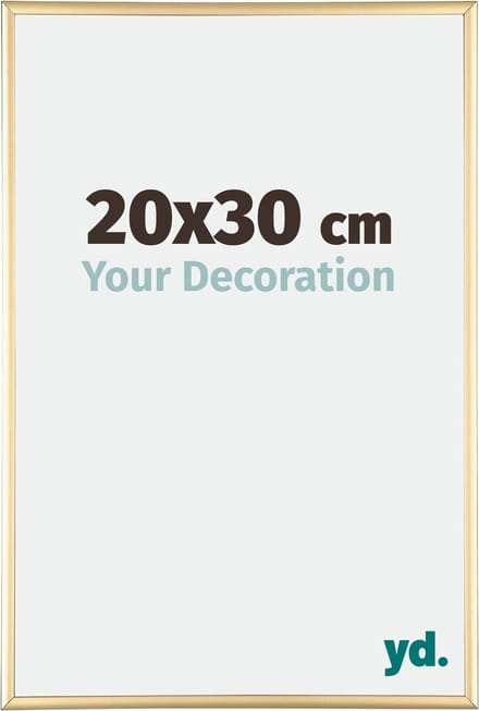 Your Decoration - Fotolijst 20x30 cm - Aluminium - Goud - Kent